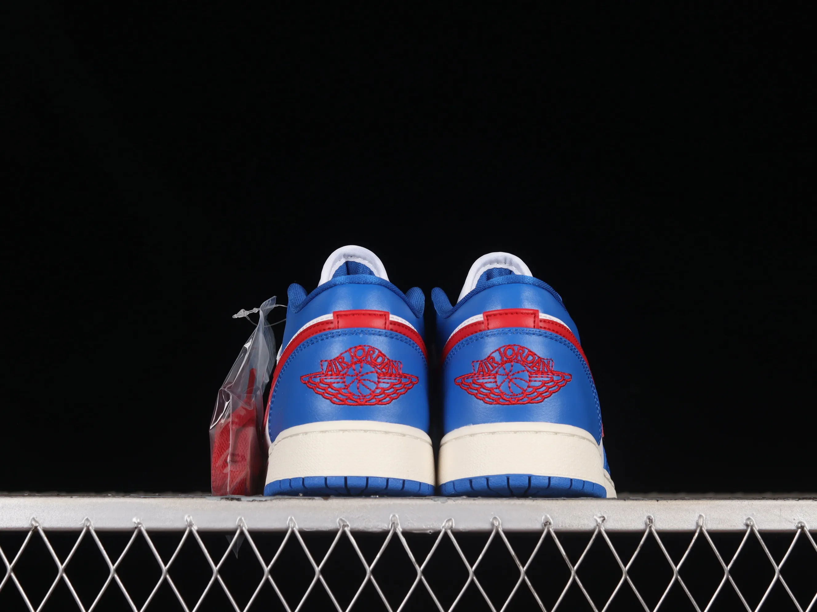 All categories Air Jordan Jordan series basketball shoes Air Jordan 1 Low Air Jordan 1 Low "Sport Blue" AJ1 Joe 1 Independence Day color low-top basketball shoes DC0774-416